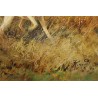Tableau \"Chien de chasse\" signé J RENAUD
