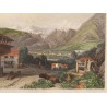 Engraving entitled ‘Swiss Cottage’ by C. STANFIELD