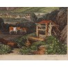 Engraving entitled ‘Swiss Cottage’ by C. STANFIELD
