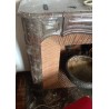 Louis XV-style fireplace in grey marble