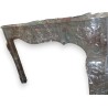 Louis XV-style fireplace in grey marble