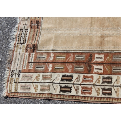 Tapis Berbère brun et beige