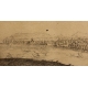 Gravure "Vue de Genève du coté de St Jean"