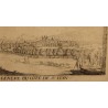 Engraving: ‘View of Geneva towards St Jean’