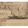 Engraving: ‘View of Geneva towards St Jean’
