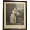 Engraving: ‘Filia Roberti Strozzi Nobilis Florentini’