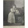 Engraving: ‘Filia Roberti Strozzi Nobilis Florentini’