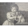 Engraving: ‘Filia Roberti Strozzi Nobilis Florentini’