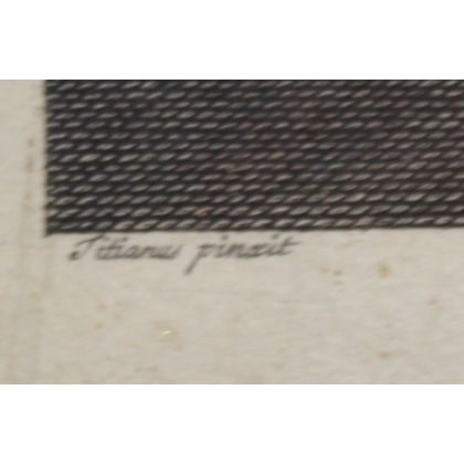 Engraving: ‘Filia Roberti Strozzi Nobilis Florentini’