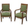 Pair of Directoire armchairs. From  Moinat SA  - Antiques and home décor