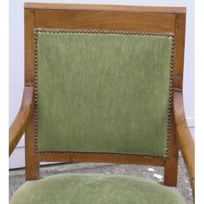 Pair of Directoire armchairs. From  Moinat SA  - Antiques and home décor