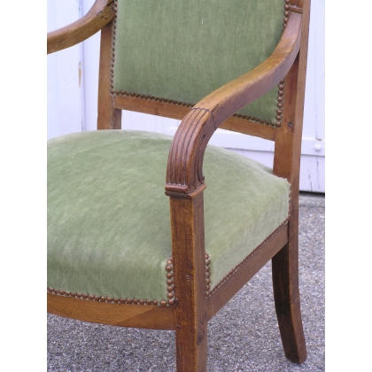 Pair of Directoire armchairs. From  Moinat SA  - Antiques and home décor
