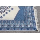 Tapis marocain en laine bleu