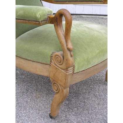 Louis-Philippe armchair. at  Moinat SA  - Antiques and home décor