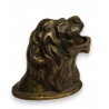 Tête de lion en fonte