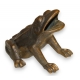 Grenouille en bronze