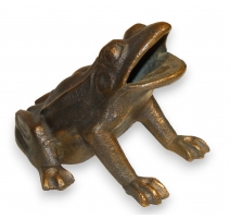 Grenouille en bronze