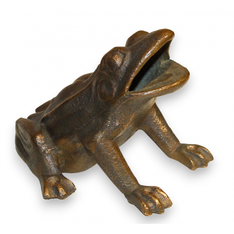 Grenouille en bronze