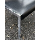 Chaise chrome et simili-cuir noir de Horgen Glarus