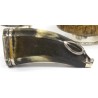 Wild boar-shaped tobacco juice horn
