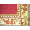 Small-dot rug. Red centre. at  Moinat SA  - Antiques and home décor