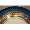 Suite de 3 présentoirs en porcelaine de Paris