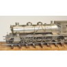 Scale model of a steam locomotive