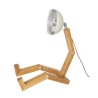 Lampe Mega  Mr. Wattson Blanc Vintage