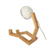 Lampe Mega  Mr. Wattson Blanc Vintage