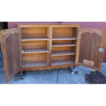 Two-door sideboard in walnut