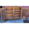Two-door sideboard in walnut