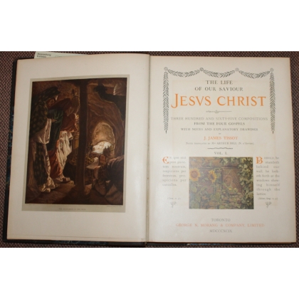 Livre "The life of our Lord Jesus Christ" 4 tomes