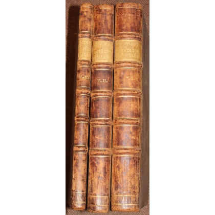 Livre "Stirpium indigenarum Helvetiae" 3 tomes