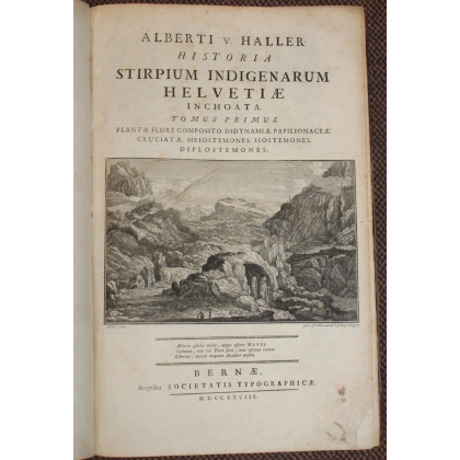 Livre "Stirpium indigenarum Helvetiae" 3 tomes