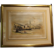 Gravure "Vevay" par DANDIRAN