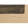 Engraving entitled ‘Wheat-Gatherers by the Cart’, signed DELSA