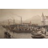 Engraving: ‘Troops Embarking at Lucerne’