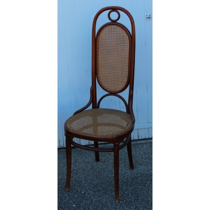 Paire de chaises n°17 signées Thonet