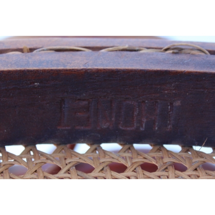 Paire de chaises n°17 signées Thonet