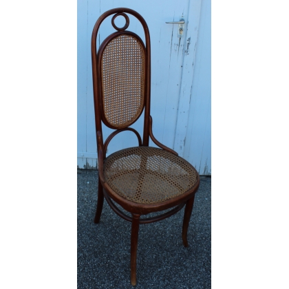 Paire de chaises n°17 signées Thonet