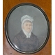 Miniature portrait "Woman with