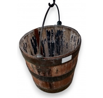 Seille en bois