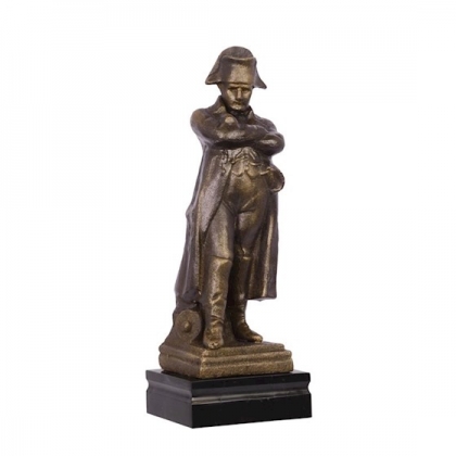 Statue "Napoléon" en fonte coloris bronze