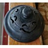 Chinese wooden jar lid