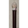 Walking stick with a handle shaped like a man’s bust