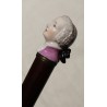 Walking stick with a handle shaped like a man’s bust