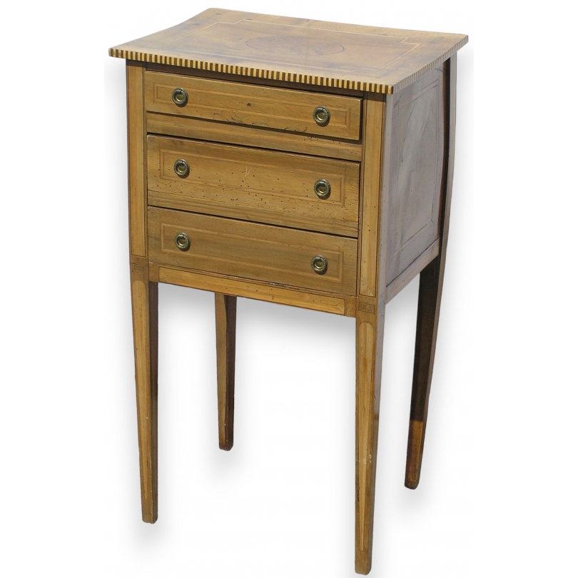 Directoire bedside table