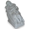 Sculpture entitled ‘Sleeping Child’. At Moinat SA – Antiques and Decorative Arts