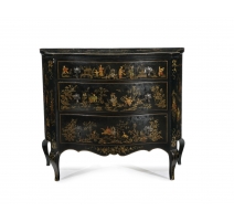 Commode anglaise à décor chinois