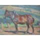 Painting "Horse", BURNAND